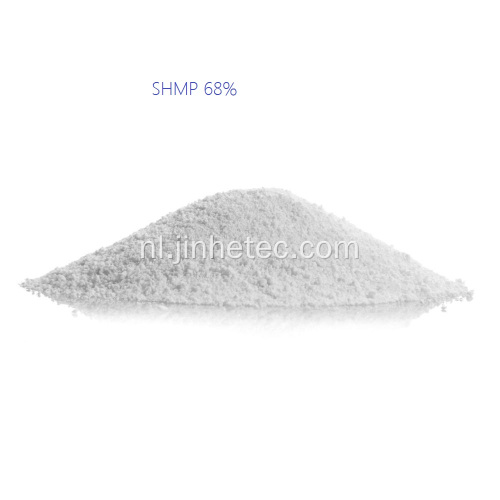 SHMP hexamétaphosfaat de natrium 68% formule chimique